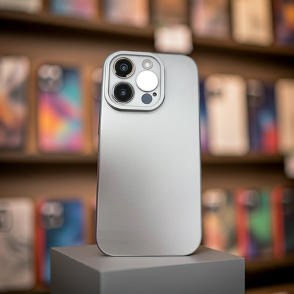 Cover iPhone 14 Pro Max argento - Protezione colorata e stilosa - MOKO