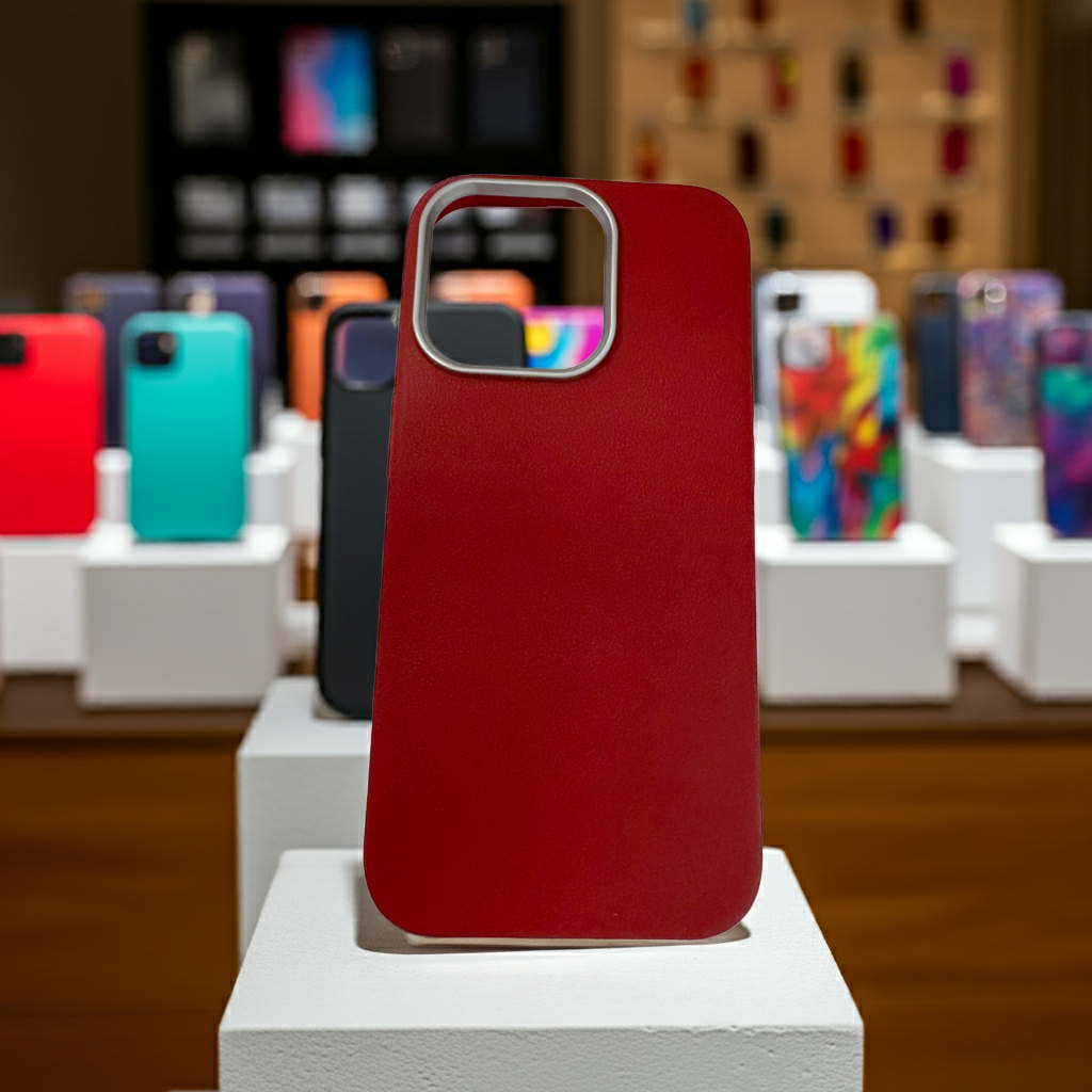 Cover iPhone 14 Pro rosso - Protezione Elegante e Stile Unico - MOKO