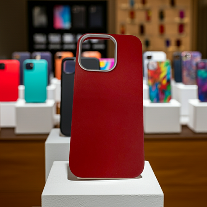 Cover iPhone 14 Pro rosso - Protezione Elegante e Stile Unico - MOKO