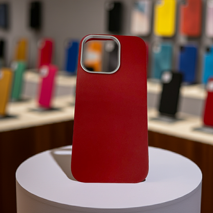 Cover iPhone 14 Pro rosso - Protezione Elegante e Stile Unico - MOKO