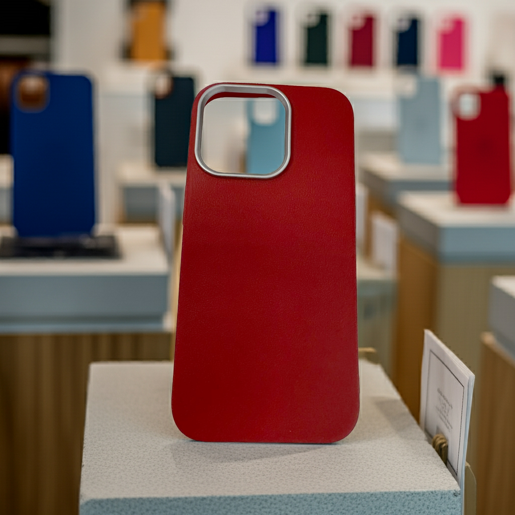 Cover iPhone 14 Pro rosso - Protezione Elegante e Stile Unico - MOKO