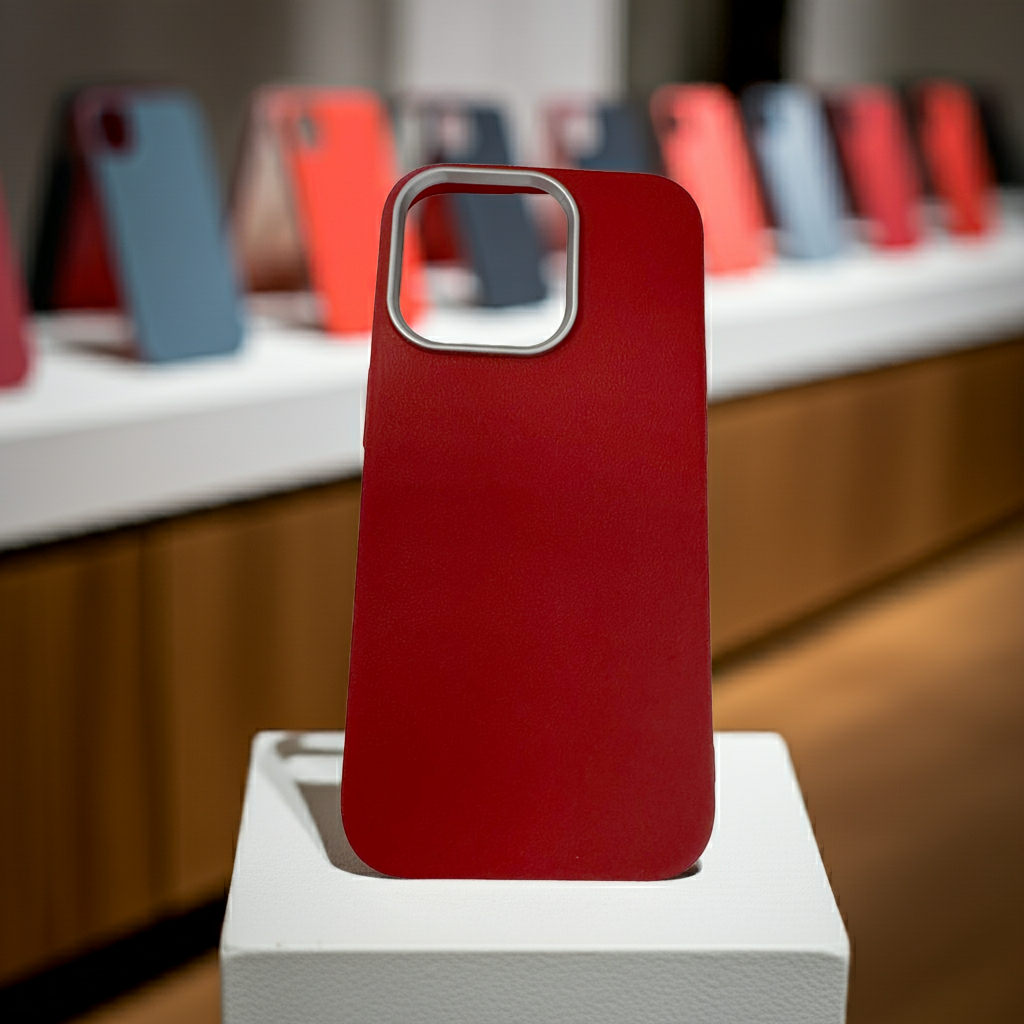 Cover iPhone 14 Pro rosso - Protezione Elegante e Stile Unico - MOKO