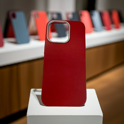 Cover iPhone 14 Pro rosso - Protezione Elegante e Stile Unico - MOKO