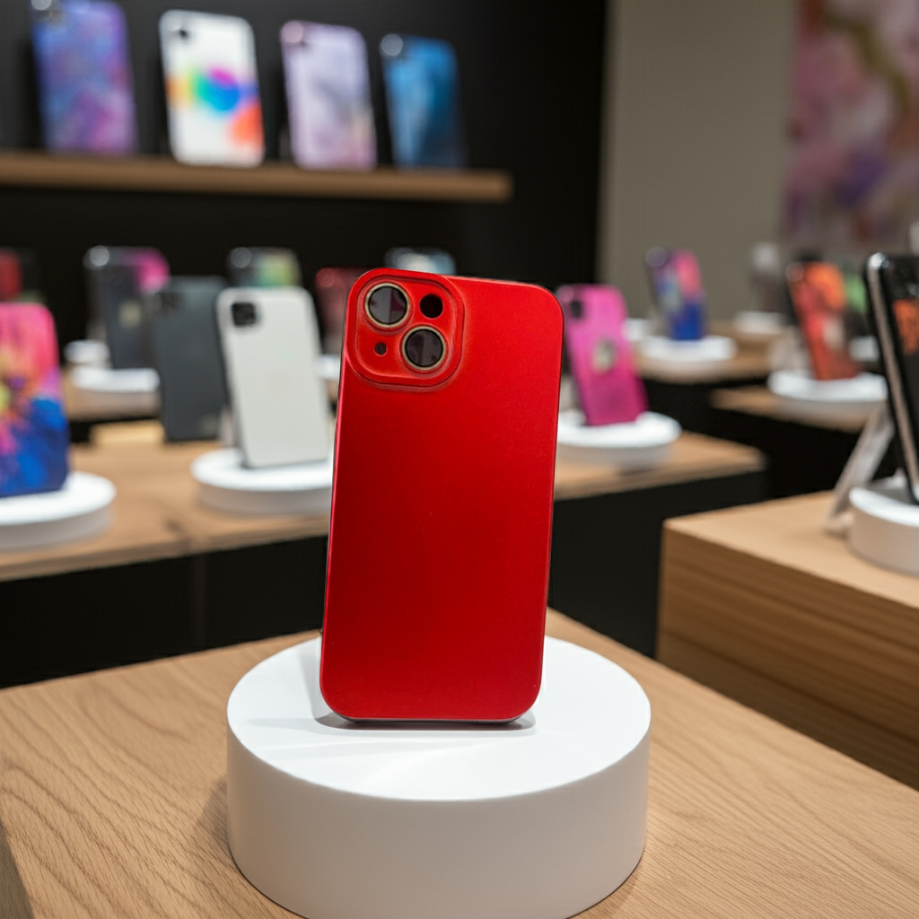 Cover colorata iPhone 14 rosso - Protezione elegante e resistente - MOKO