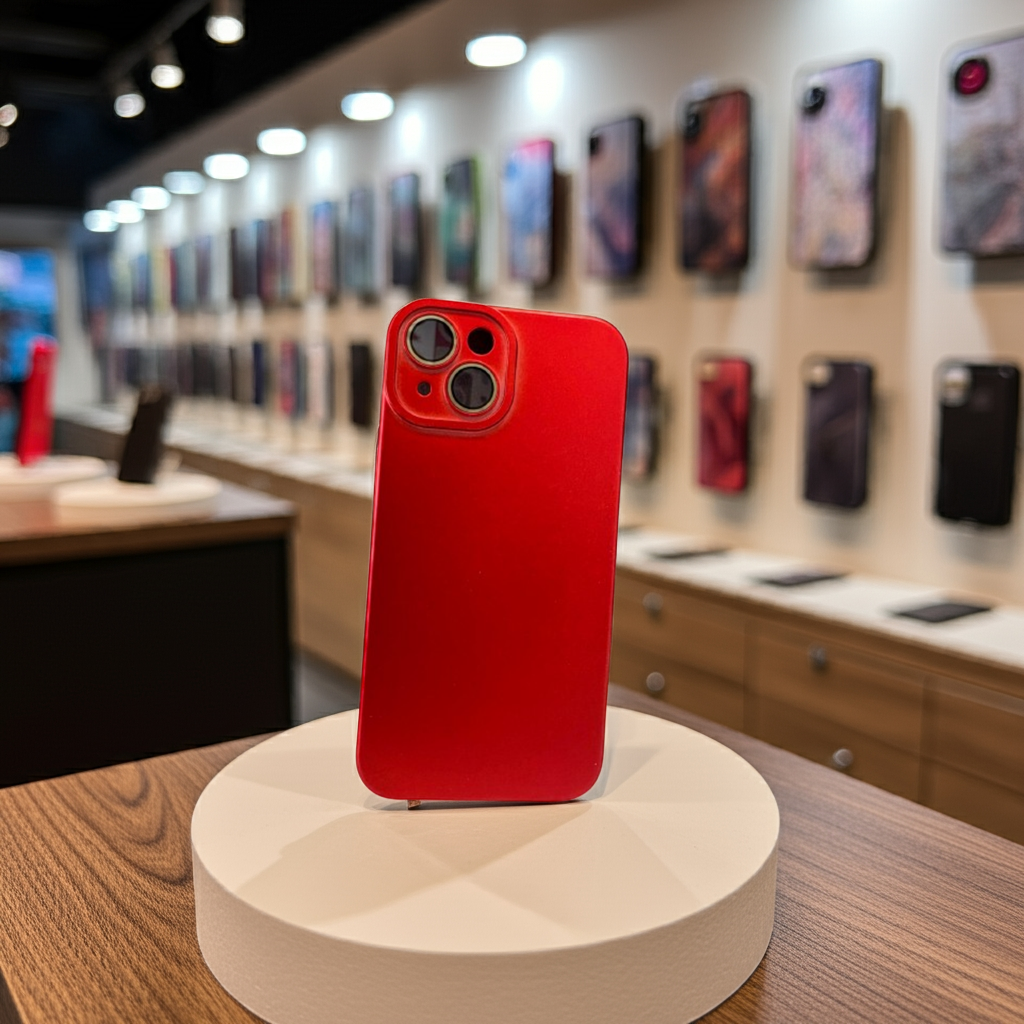 Cover colorata iPhone 14 rosso - Protezione elegante e resistente - MOKO