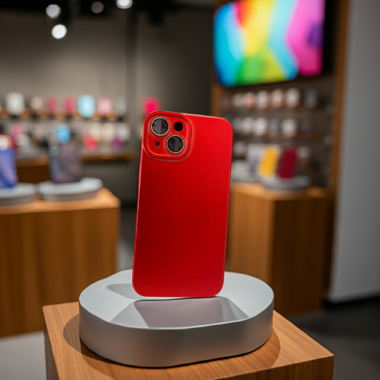 Cover colorata iPhone 14 rosso - Protezione elegante e resistente - MOKO