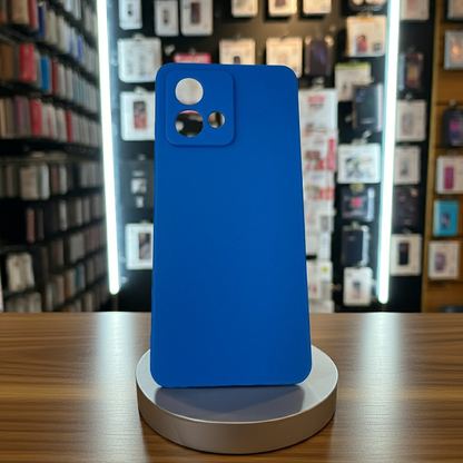 Cover Motorola G84 blu acceso - Protezione colorata e resistente - MOKO