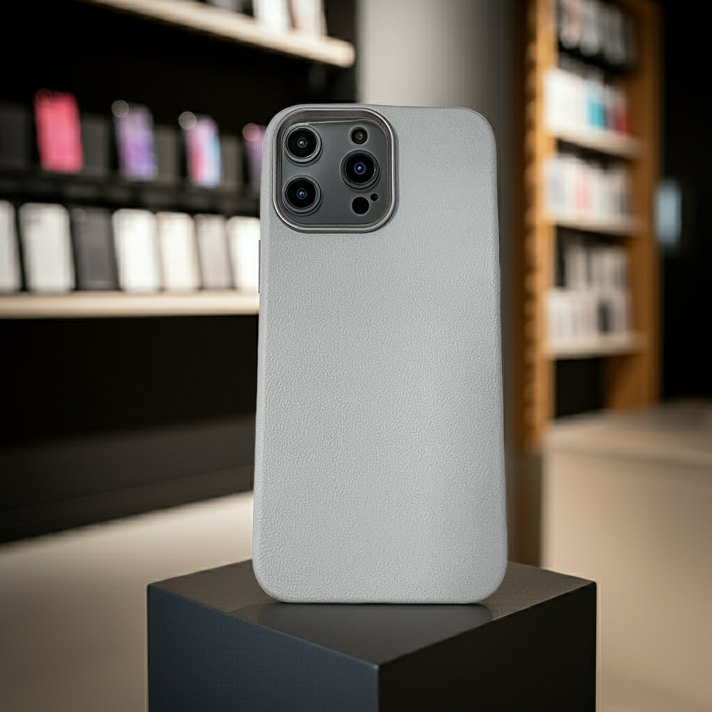 Cover colorato Iphone 14 Pro Max- grigio chiaro - MOKO