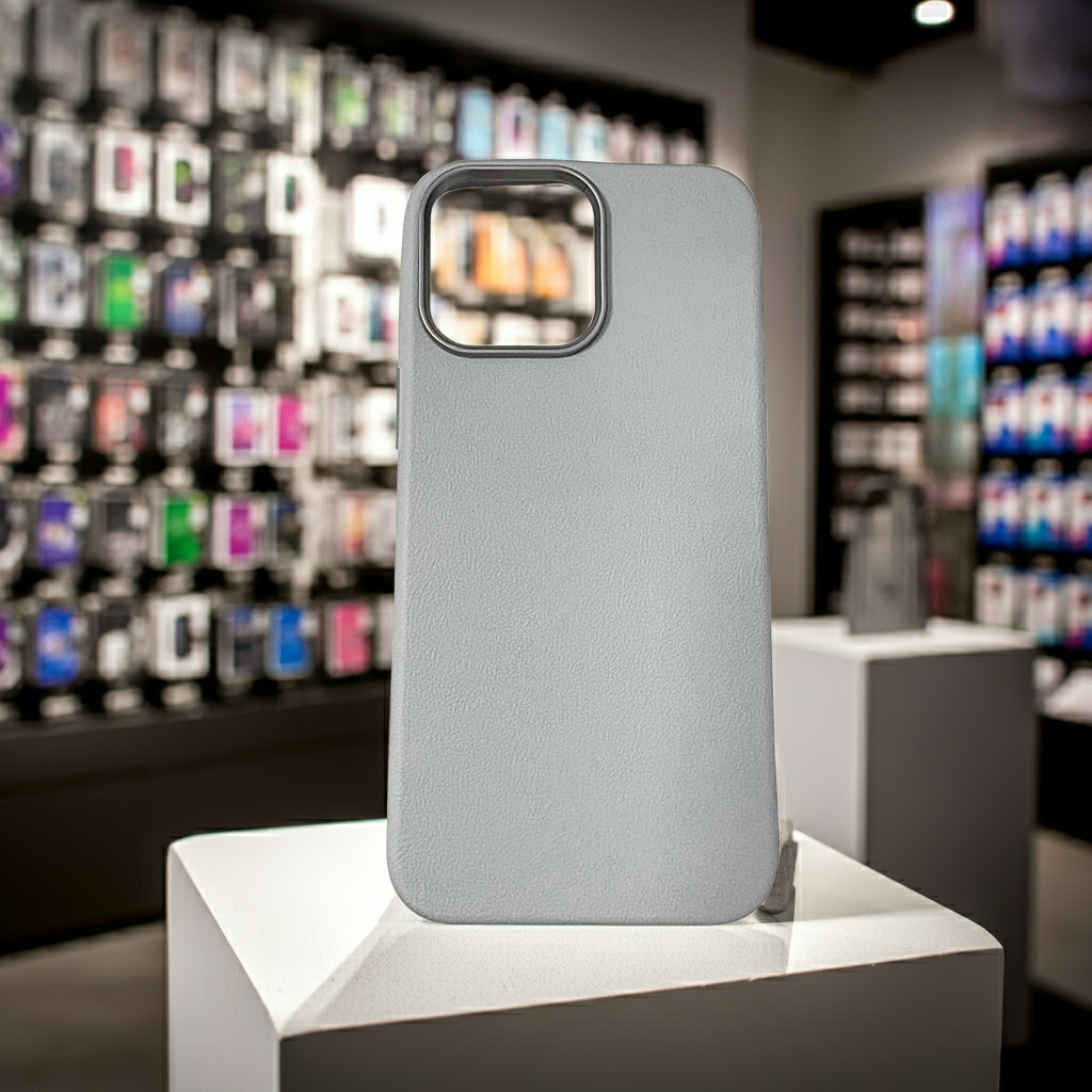 Cover colorato Iphone 14 Pro Max- grigio chiaro - MOKO