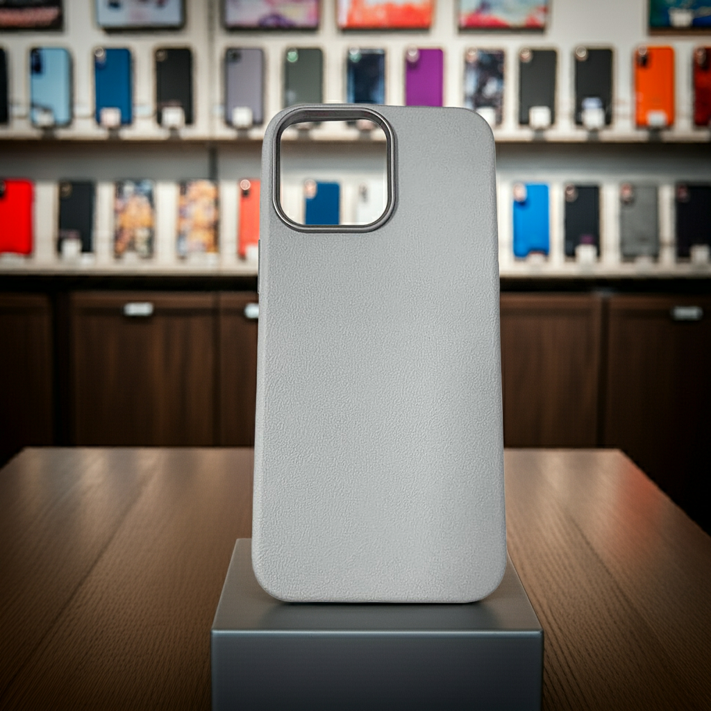 Cover colorato Iphone 14 Pro Max- grigio chiaro - MOKO