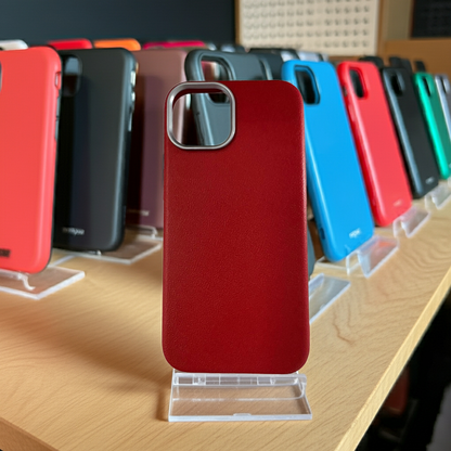 Cover colorata iPhone 15 rosso - Protezione elegante e vivace - MOKO