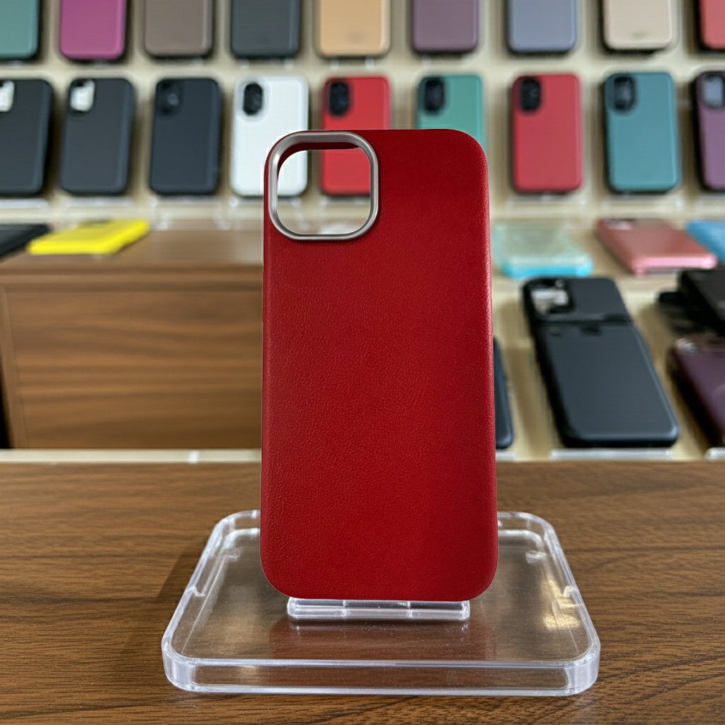 Cover colorata iPhone 15 rosso - Protezione elegante e vivace - MOKO