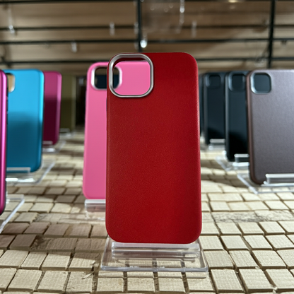 Cover colorata iPhone 15 rosso - Protezione elegante e vivace - MOKO
