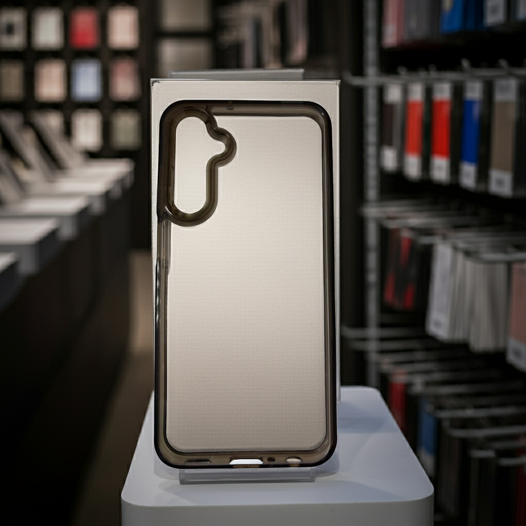 Cover trasparente Samsung Galaxy a25 nero - MOKO