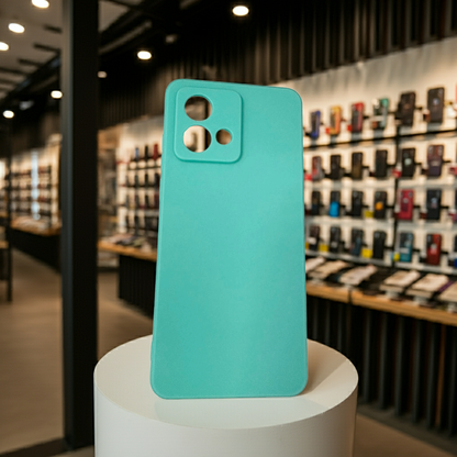 Cover Motorola G84 verde acqua - Protezione Colorata e Stile Unico - MOKO