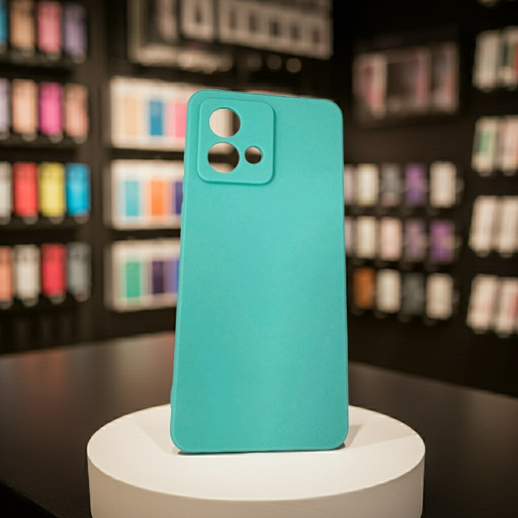 Cover Motorola G84 verde acqua - Protezione Colorata e Stile Unico - MOKO