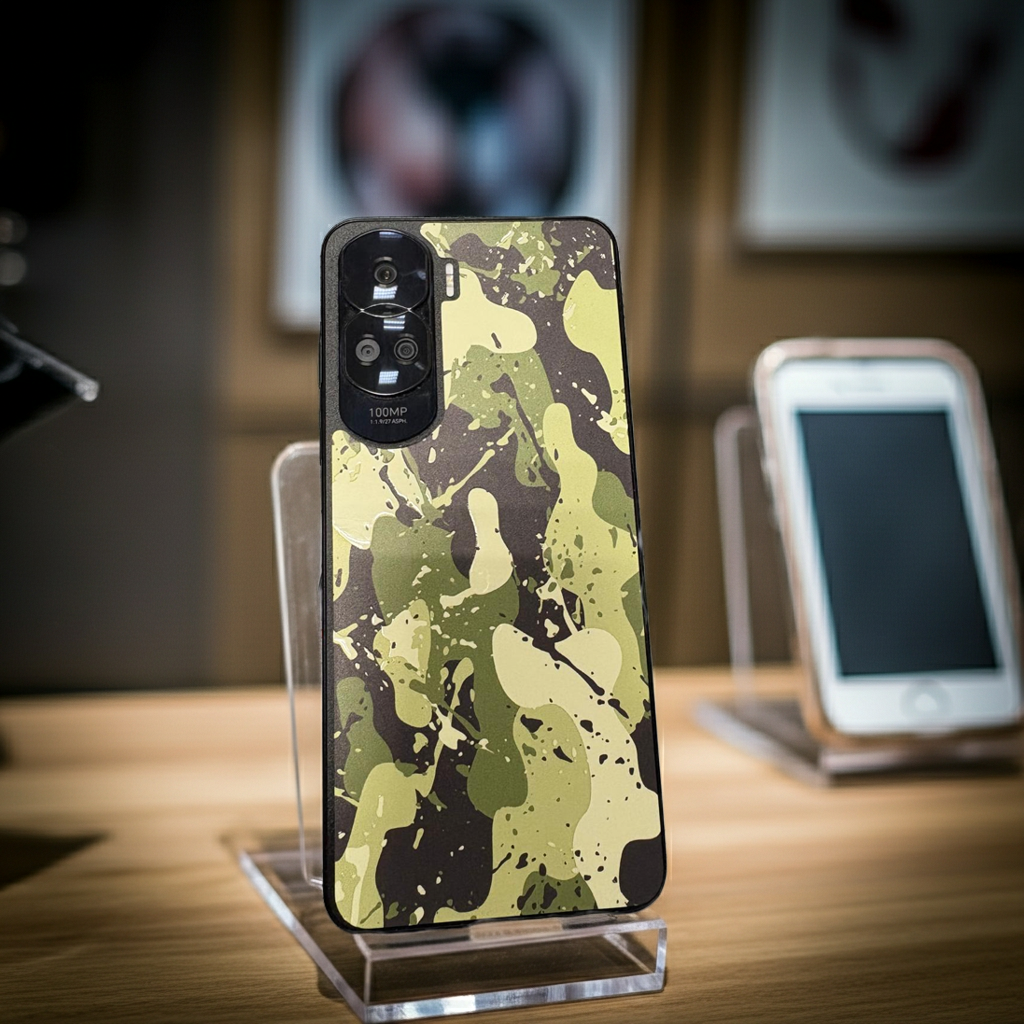 Pellicola Backskin Militare verde