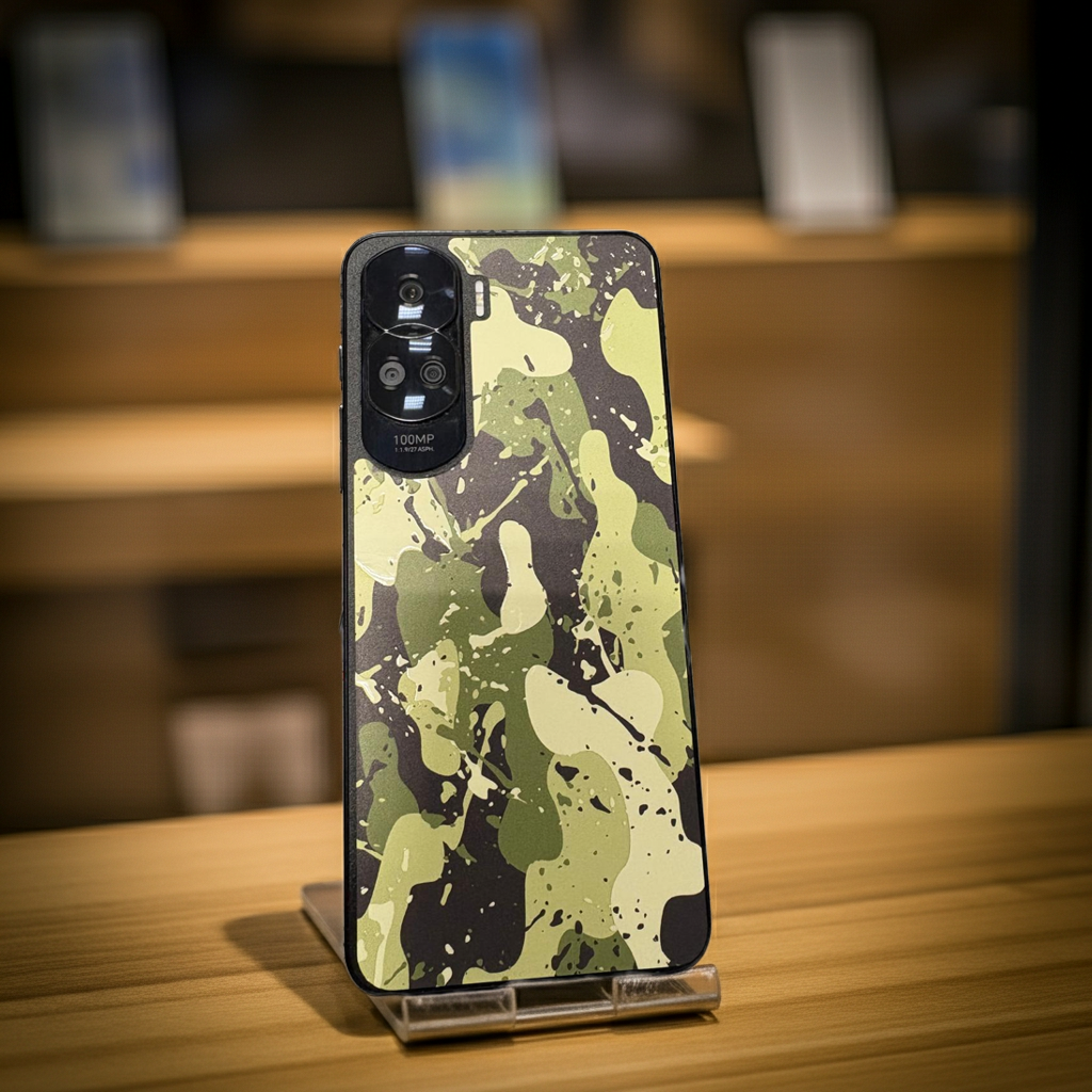 Pellicola Backskin Militare verde