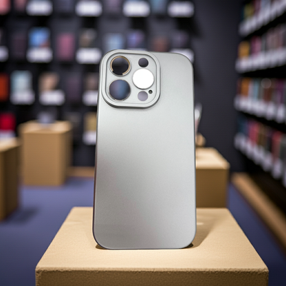 Cover iPhone 15 Pro argento - Elegante Protezione Colorata per il Tuo Smartphone - MOKO