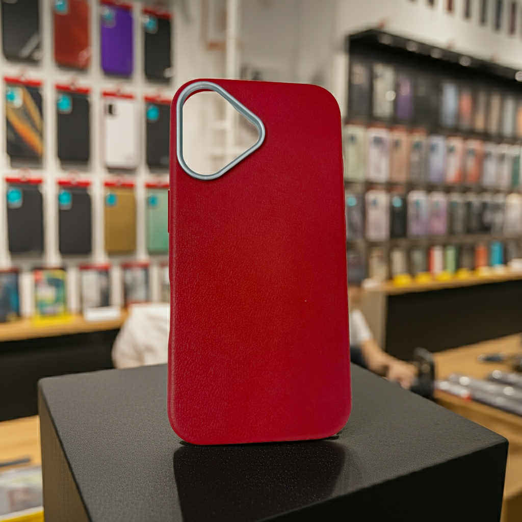 Cover colorata iPhone 16 rosso - Stile e Protezione per il Tuo Smartphone - MOKO