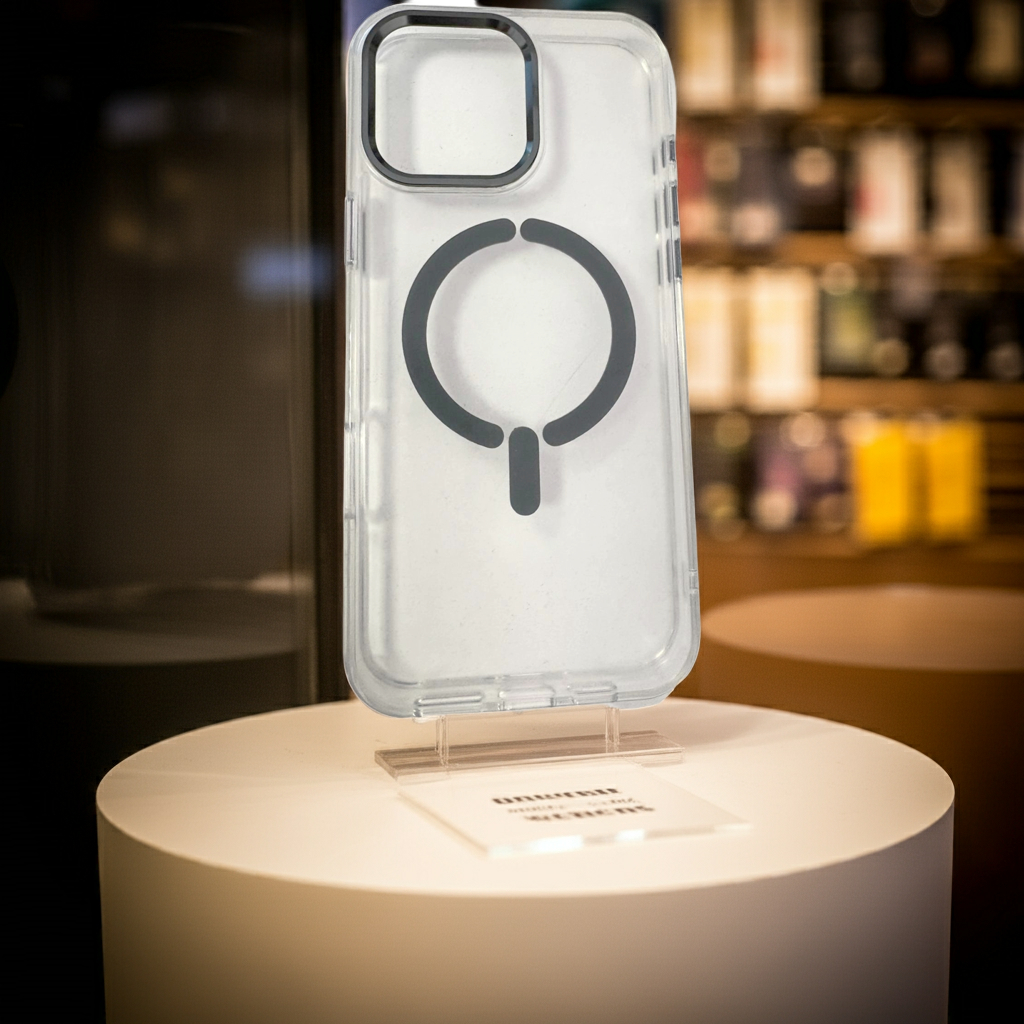 Cover trasparente iPhone 16 Pro Max MagSafe  titanio - MOKO