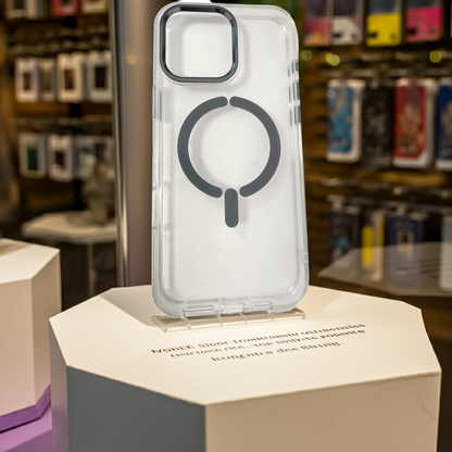 Cover trasparente iPhone 16 Pro Max MagSafe  titanio - MOKO