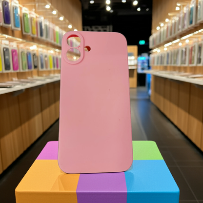Cover colorata Iphone 16 Plus rosa - MOKO