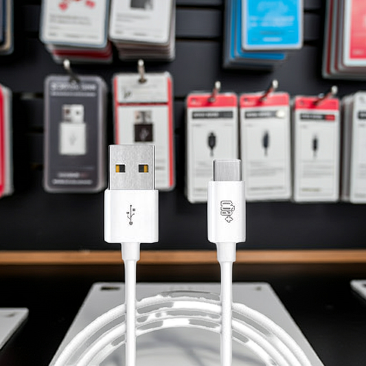 Cavo USB Type C 2 metri bianco per ricarica rapida - MOKO