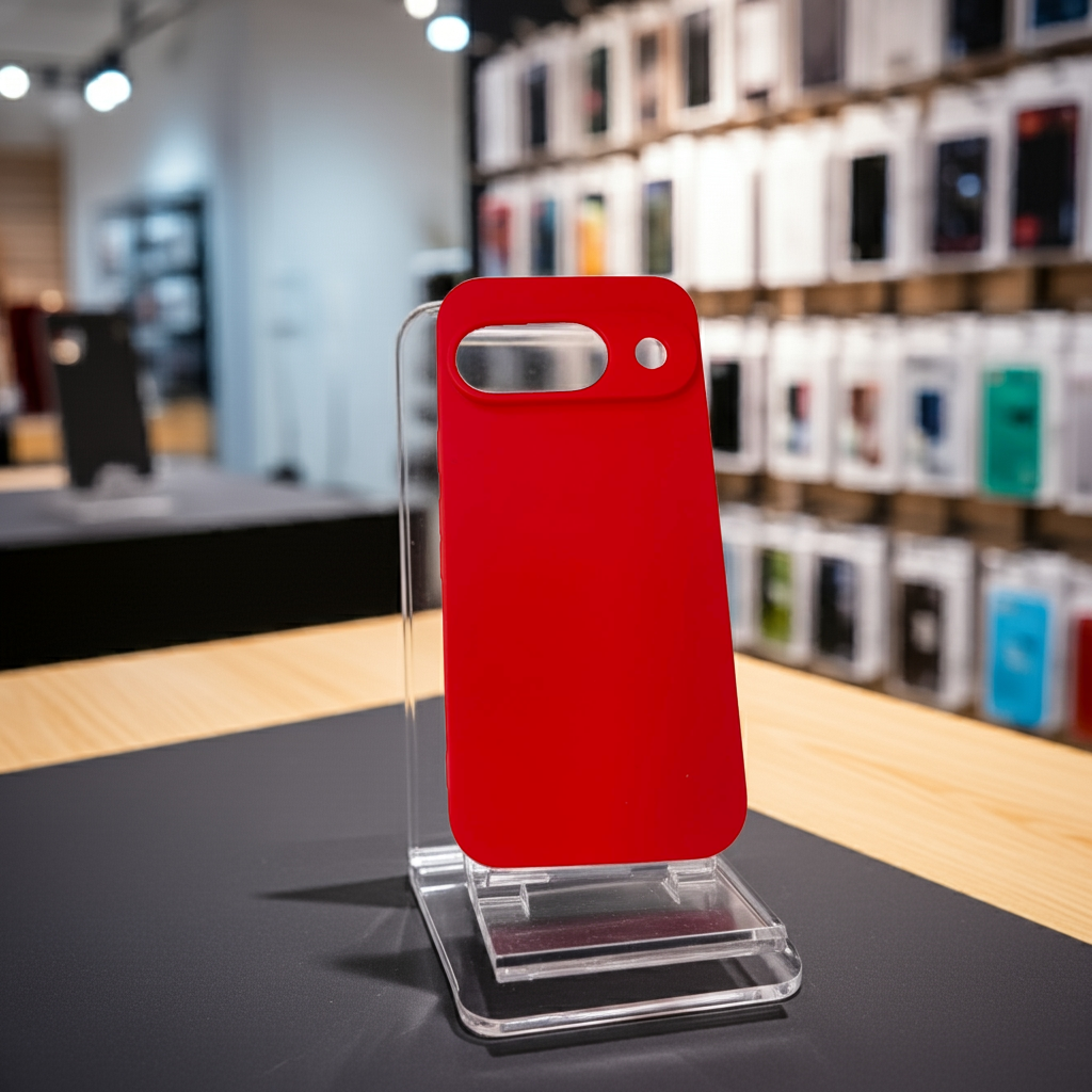 Cover colorata Google Pixel 9- rosso - MOKO