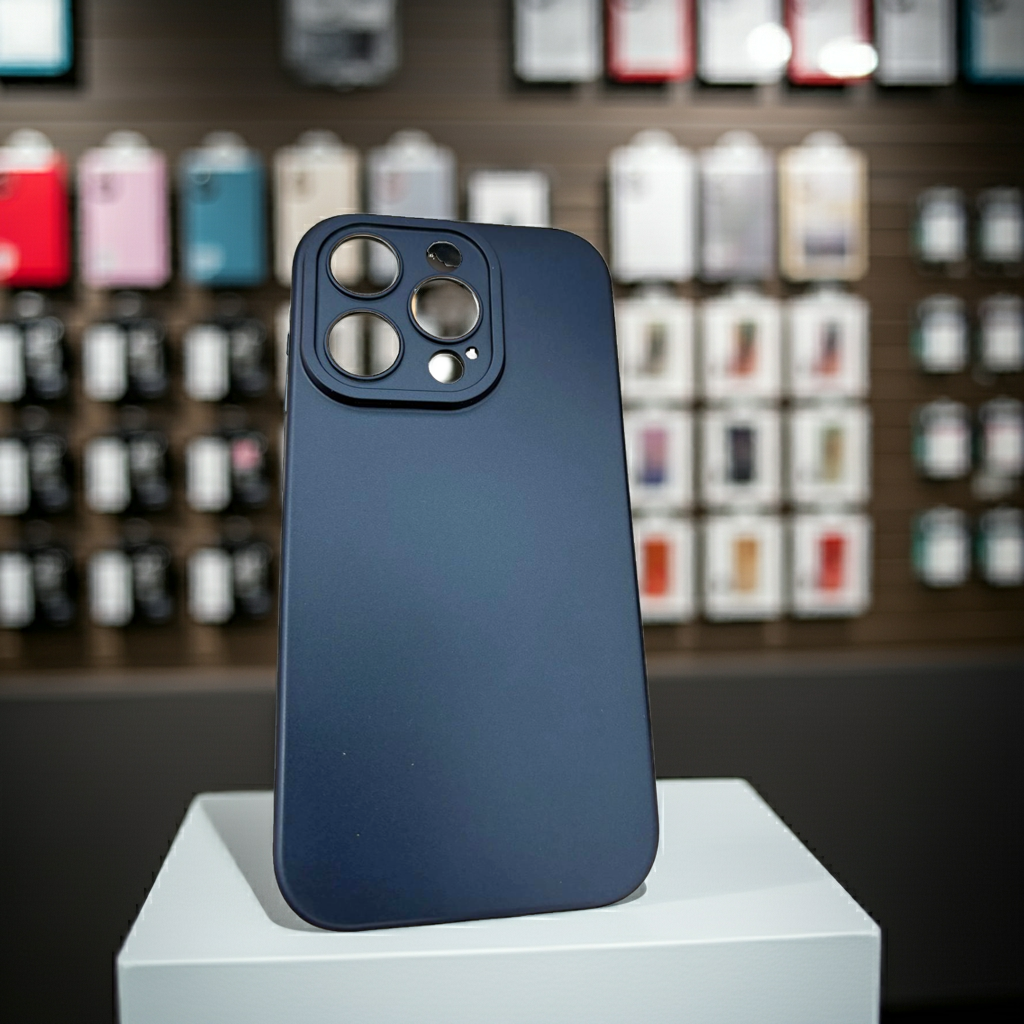 Cover iPhone 14 Pro Max blu - Stile e Protezione Elegante - MOKO