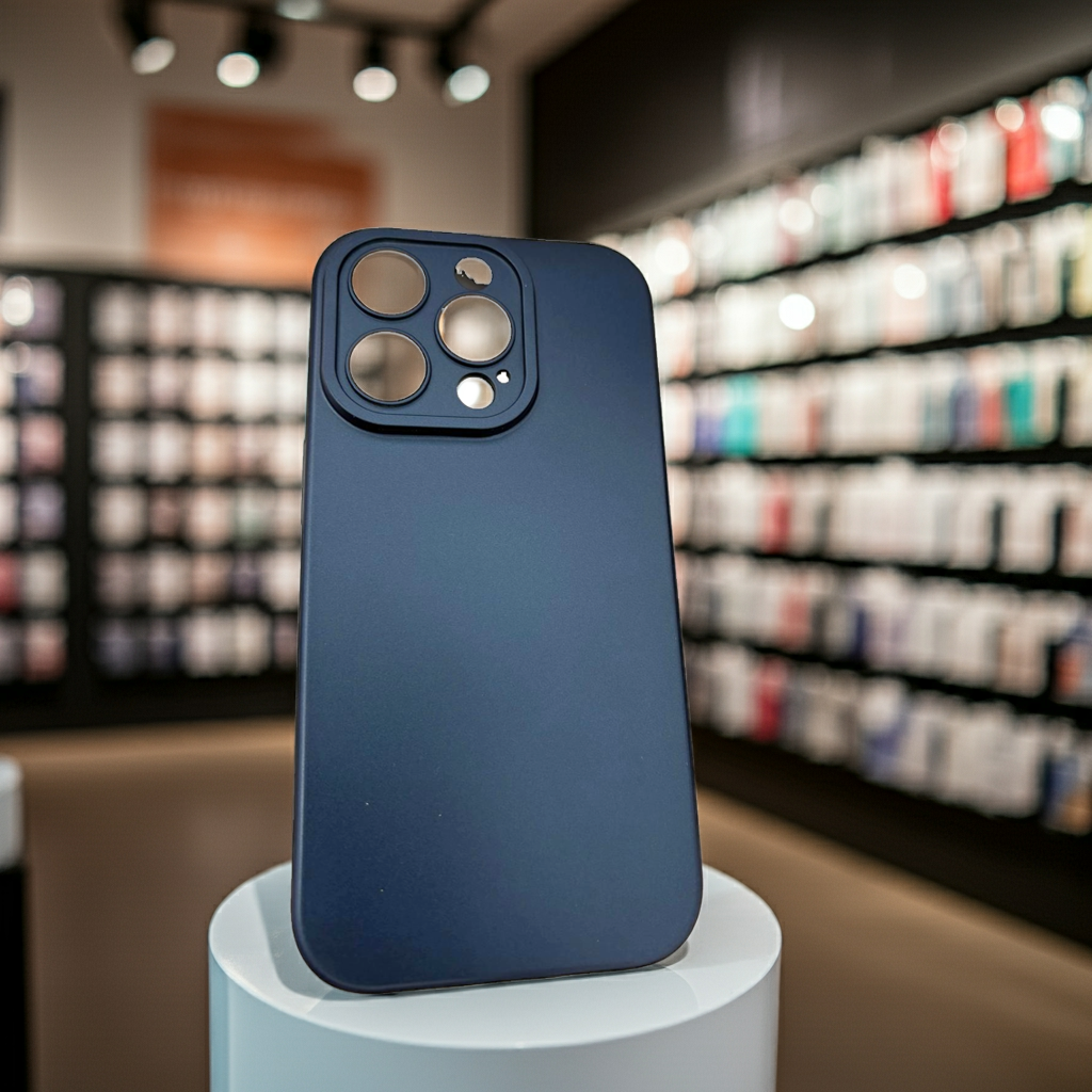 Cover iPhone 14 Pro Max blu - Stile e Protezione Elegante - MOKO