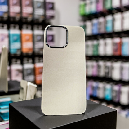 Cover colorata Iphone 14 Pro Max - bianco beige - MOKO