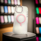 Cover trasparente MagSafe Rosa per iPhone 16 Pro Max - Stile e Protezione Assoluta con Cover MagSafe iPhone 16 Pro Max - MOKO