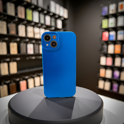 Cover colorata Iphone 15 blu - MOKO