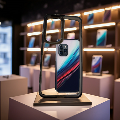 Cover trasparente Samsung Galaxy S24 nero - MOKO