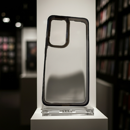 Cover trasparente Samsung Galaxy S24 nero - MOKO