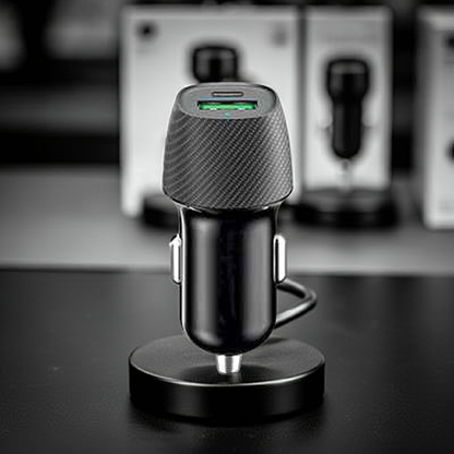 Caricatore auto USB veloce e compatto per ricarica rapida in viaggio - MOKO