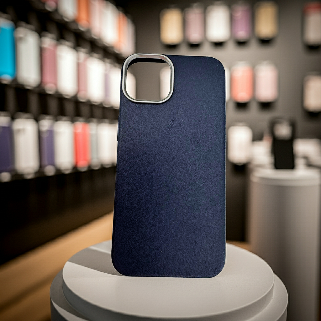 Cover iPhone per 13 e 14 blu - Protezione elegante e resistente per il tuo smartphone - MOKO