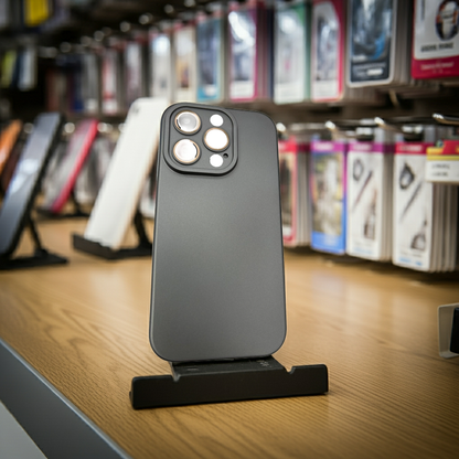 Cover colorata iPhone 15 Pro Max color  titanio - Protezione elegante e moderna - MOKO