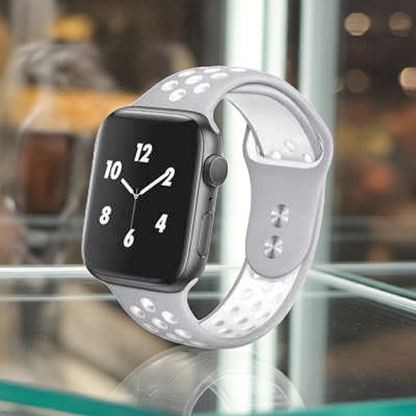 Cinturino smartwatch argento bianco per un'eleganza moderna - MOKO