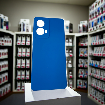 Cover Motorola G85 blu acceso - Protezione colorata e stilosa per il tuo smartphone - MOKO