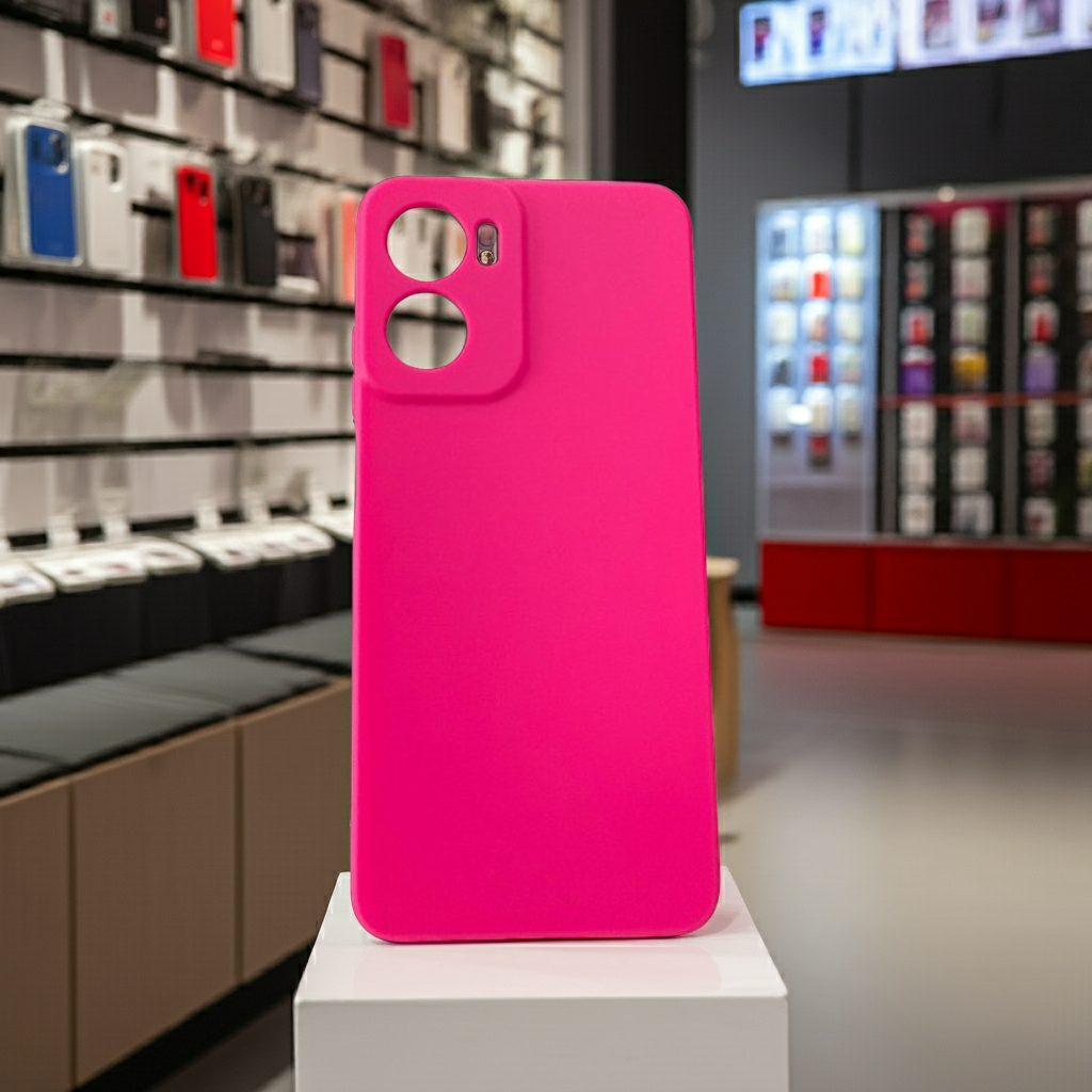 Cover colorata Motorola G05 rosa fluo - Proteggi il tuo smartphone con stile - MOKO