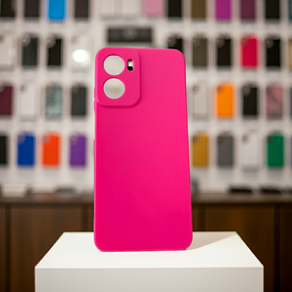 Cover colorata Motorola G05 rosa fluo - Proteggi il tuo smartphone con stile - MOKO