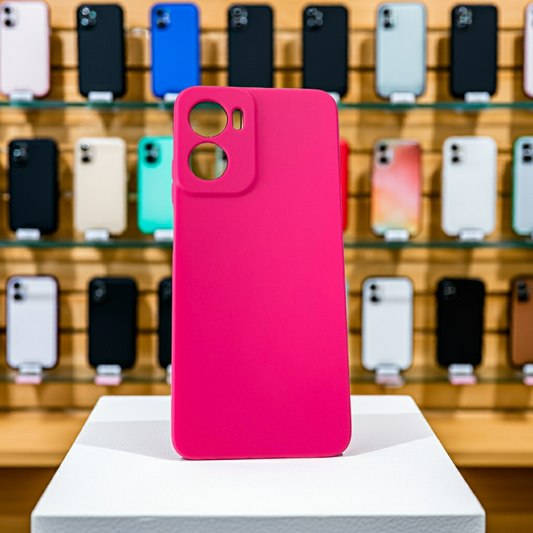 Cover colorata Motorola G05 rosa fluo - Proteggi il tuo smartphone con stile - MOKO