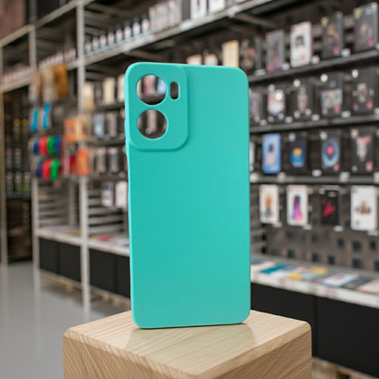 Cover Motorola G05 verde acqua – Protezione elegante e colorata - MOKO