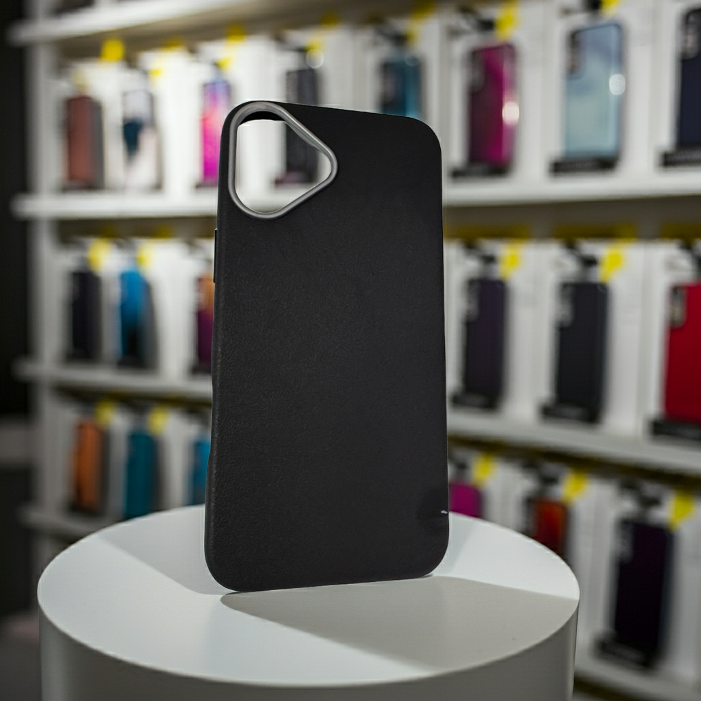 Cover colorata Iphone 16 Plus- nero - MOKO