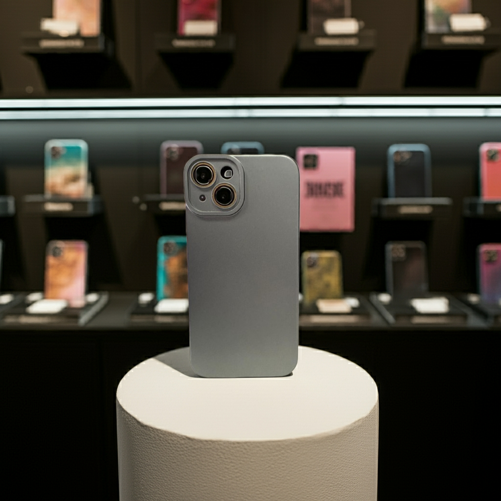 Cover colorata Iphone 15 titanio - MOKO