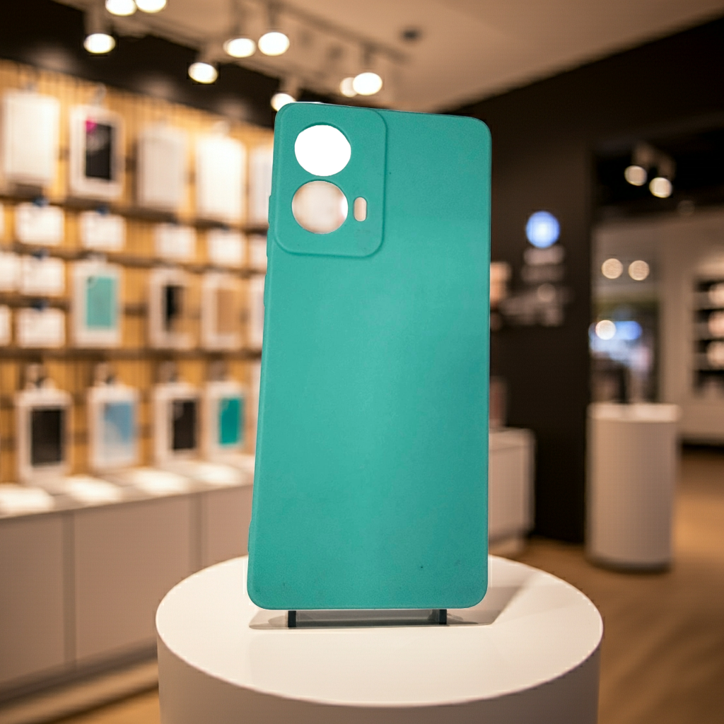 Cover colorata Motorola G85 verde acqua - MOKO