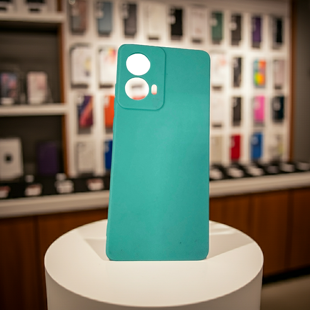 Cover colorata Motorola G85 verde acqua - MOKO