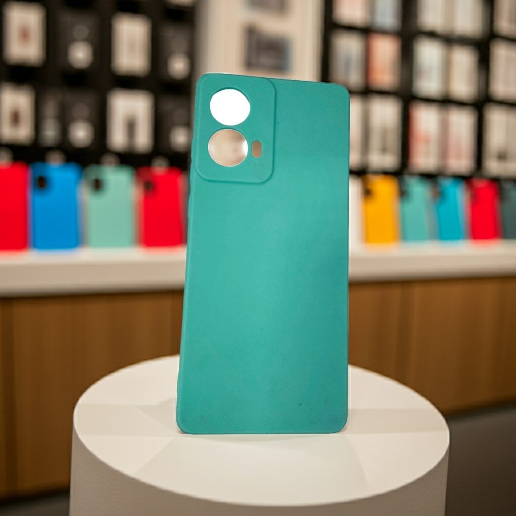 Cover colorata Motorola G85 verde acqua - MOKO